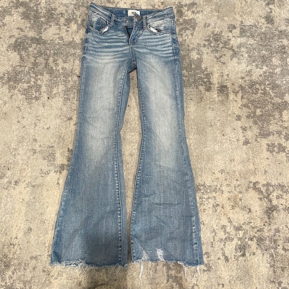 Cute little girl bell bottom jeans for sale